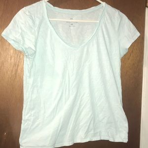 Soft pale blue tee shirt